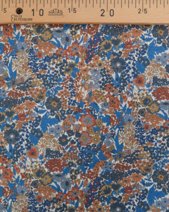 Tissu Liberty Fabrics@ Tana Lawn - Margaret Annie Bleu - Mercerine