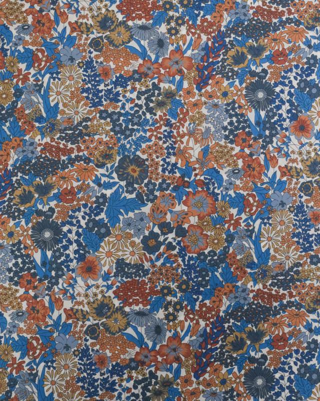 Tissu Liberty Fabrics@ Tana Lawn - Margaret Annie Bleu - Mercerine