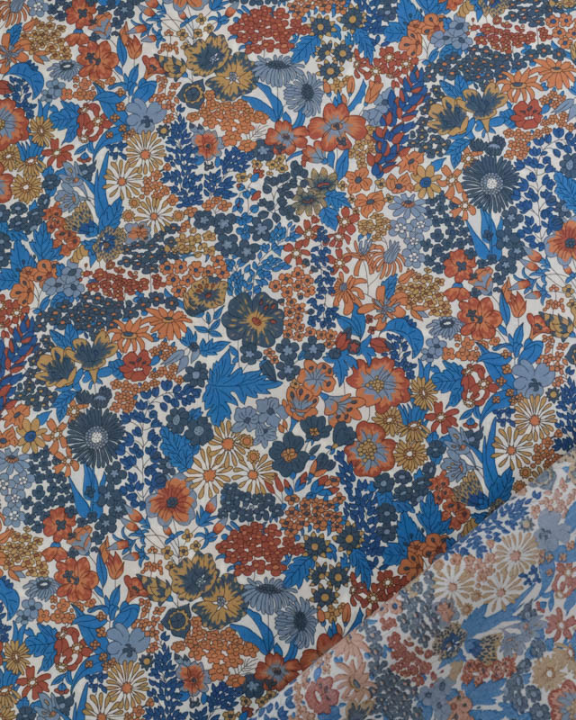 Tissu Liberty Fabrics@ Tana Lawn - Margaret Annie Bleu - Mercerine