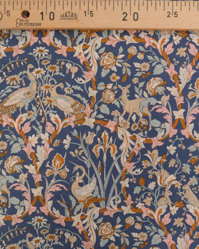 Tissu Liberty Fabrics@ Tana Lawn - Joan A Bleu - Mercerine