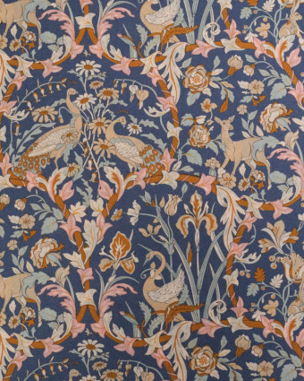 Tissu Liberty Fabrics@ Tana Lawn - Joan A Bleu - Mercerine