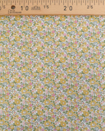 Tissu Liberty Fabrics@ Tana Lawn - Betsy Ann Jaune - Mercerine