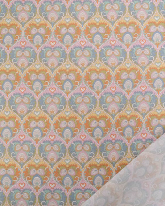 Liberty Fabrics@ Tana Lawn - Decades In Bloom Plume Hearts D - Mercerine