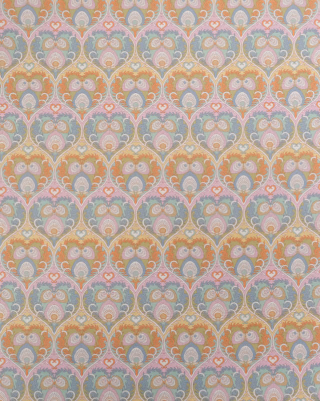 Liberty Fabrics@ Tana Lawn - Decades In Bloom Plume Hearts D - Mercerine