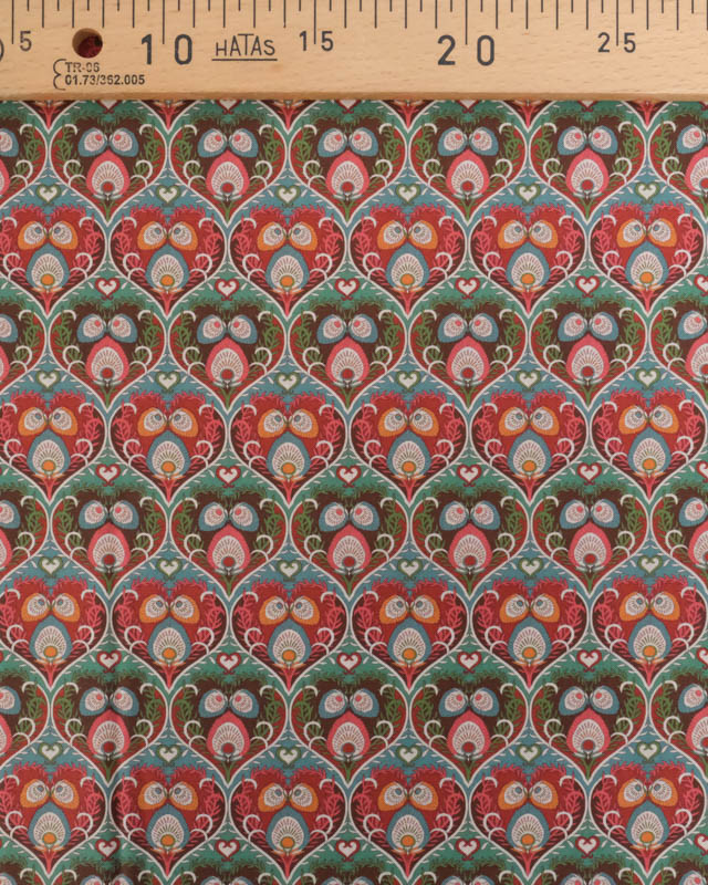 Liberty Fabrics@ Tana Lawn - Decades In Bloom Plume Hearts C - Mercerine
