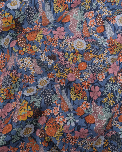 Tissu Liberty Fabrics@ Tana Lawn - Ciara Bleu - Mercerine
