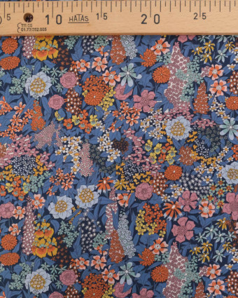 Tissu Liberty Fabrics@ Tana Lawn - Ciara Bleu - Mercerine