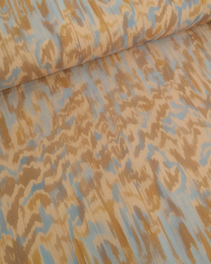 Popeline de Viscose Imprimée Zelli Terra - Mercerine