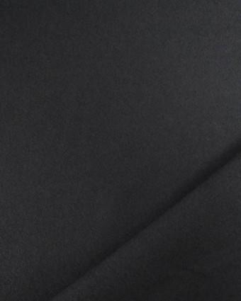 Tissu Manteau Noir - Mercerine