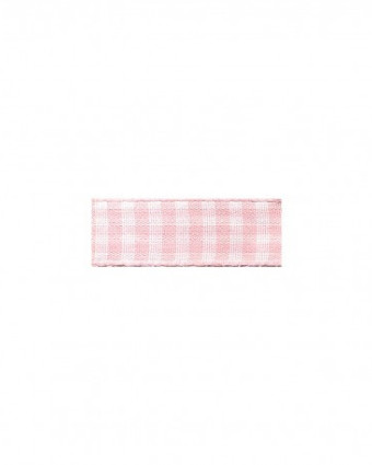 Ruban Vichy Rose Clair - 2 Tailles - Mercerine