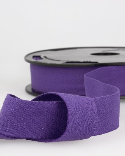 Sergé de Coton Violet - Mercerine