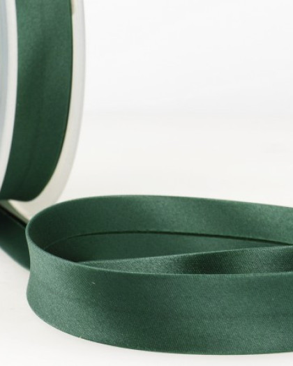 Biais satin vert bouteille - Mercerine