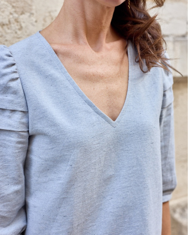 Patron Blouse MUSE Femme - Atelier Scammit - Mercerine