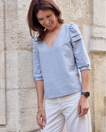 Patron Blouse MUSE Femme - Atelier Scammit - Mercerine