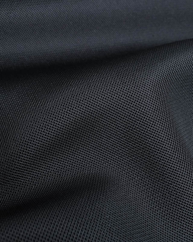 Maille 3D Mesh Noire - Maille 1mm - Mercerine