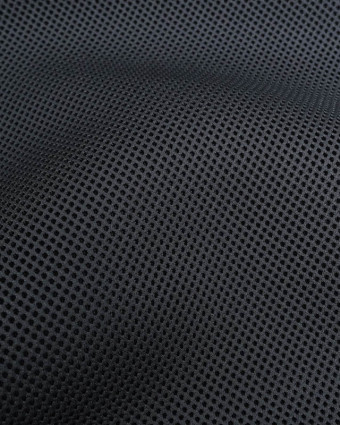 Maille 3D Mesh Noire - Maille 3mm - Mercerine