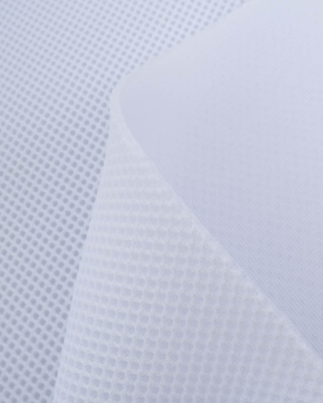 Maille 3D Mesh Blanche - Maille 3mm - Mercerine