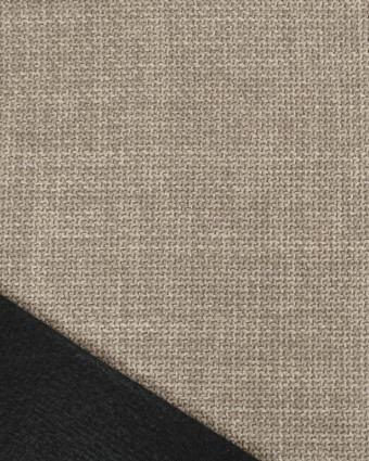 Tissu ameublement Farreli Taupe  - Mercerine