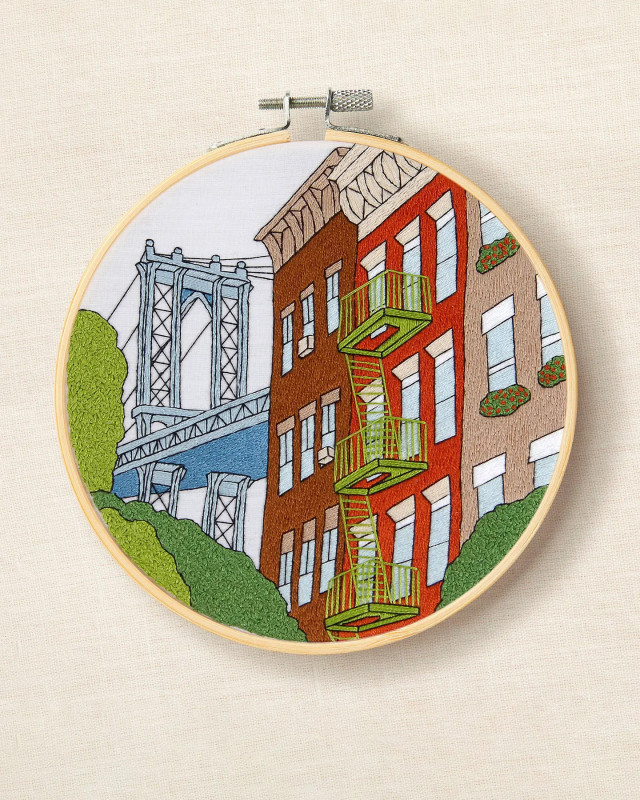 Kit de Broderie New York - DMC - Mercerine