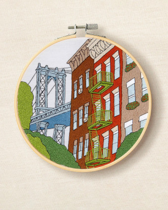 Kit de Broderie New York - DMC - Mercerine