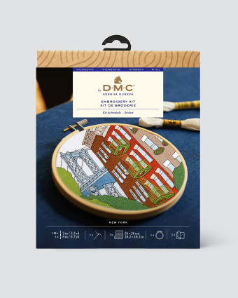 Kit de Broderie New York - DMC - Mercerine