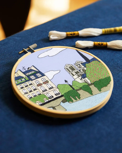 Kit de Broderie Paris - DMC - Mercerine