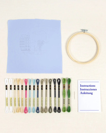 Kit de Broderie Paris - DMC - Mercerine