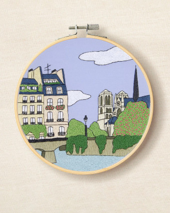 Kit de Broderie Paris - DMC - Mercerine