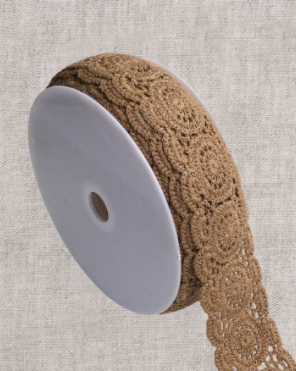 Galon Crochet Style Macramé - 4 coloris