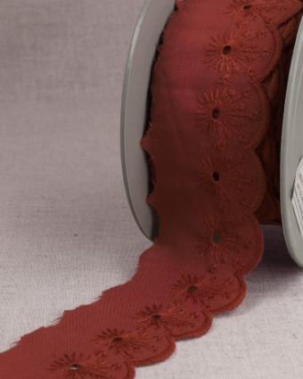 Ruban Broderie Soleil - 6 coloris - Mercerine