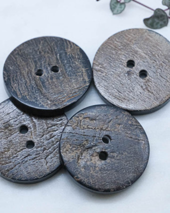 Bouton Bois 35Mm - Mercerine
