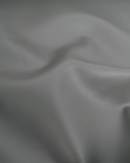 Tissu Simili Cuir Séville Gris - Mercerine