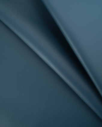 Tissu Simili Cuir Séville Bleu - Mercerine