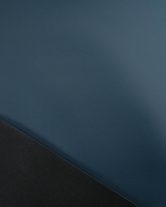 Tissu Simili Cuir Séville Bleu - Mercerine