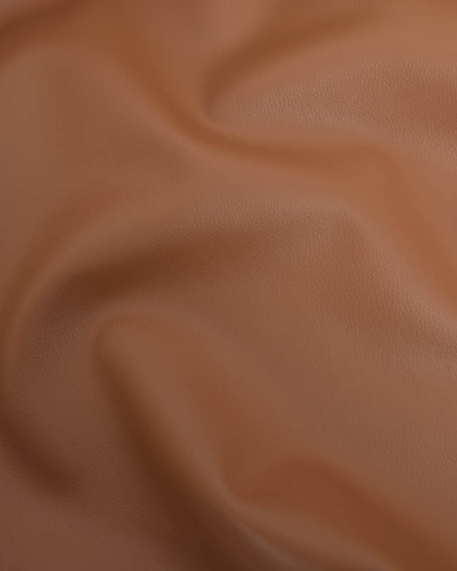 Tissu Simili Cuir Séville Camel - Mercerine