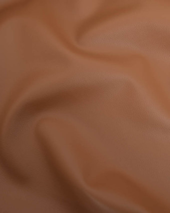 Tissu Simili Cuir Séville Camel - Mercerine