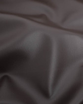 Tissu Simili Cuir Séville Ebène