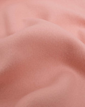Polaire de Coton Unie  Rose Tendre