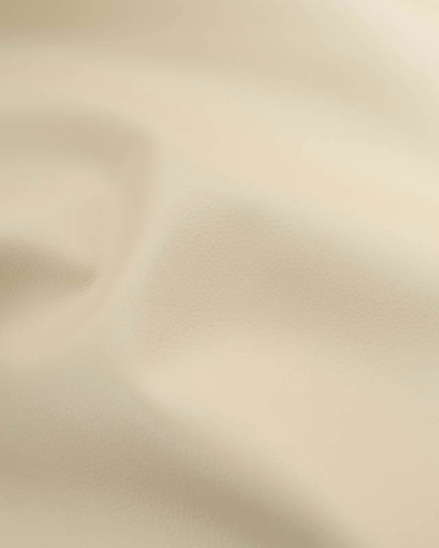 Tissu Simili Cuir Séville Beige - Mercerine