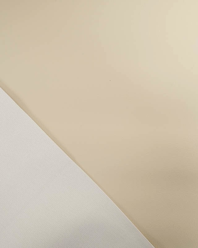 Tissu Simili Cuir Séville Beige - Mercerine