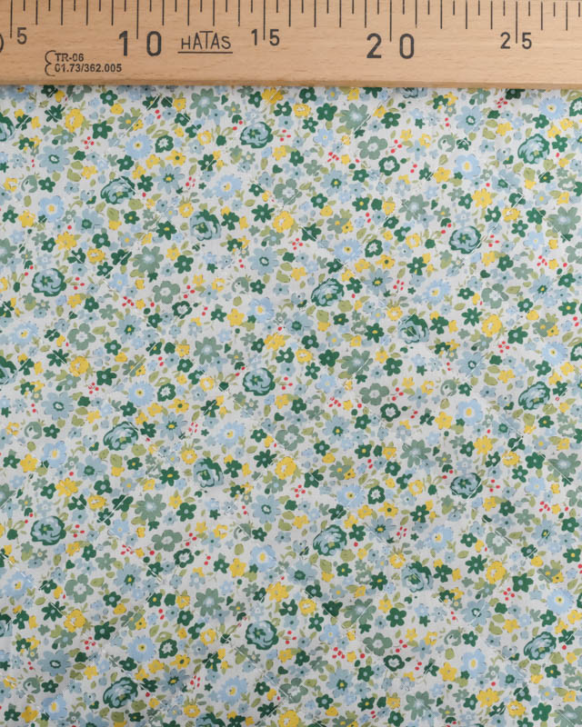 Tissu Matelassé Double Face Champ d'Été Jaune - Mercerine