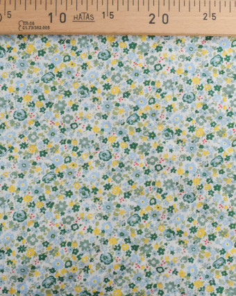 Tissu Matelassé Double Face Champ d'Été Jaune - Mercerine