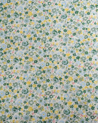 Tissu Matelassé Double Face Champ d'Été Jaune - Mercerine