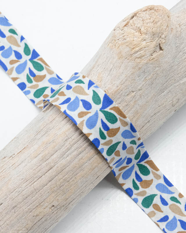 Biais Coton Motif Gouttelette