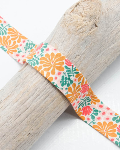 Biais Coton Fleurette - Mercerine