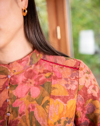 Patron couture La Blouse CLOTILDE - Maéli Paris - Mercerine