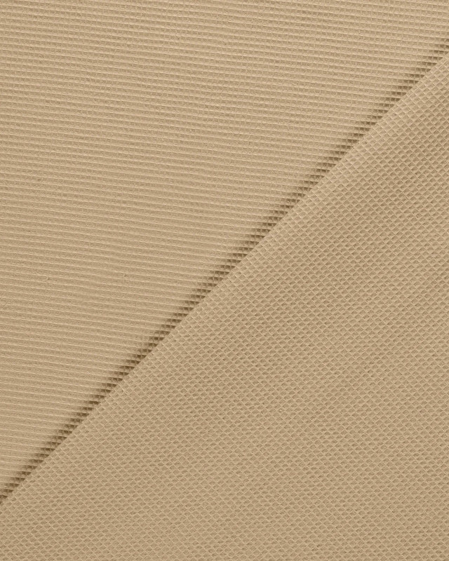 Tissu Mini Nid d'Abeille Sable - Mercerine