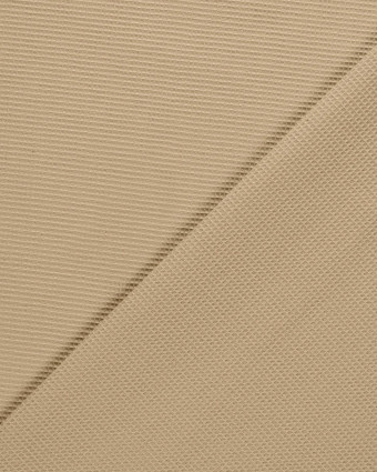 Tissu Mini Nid d'Abeille Sable - Mercerine
