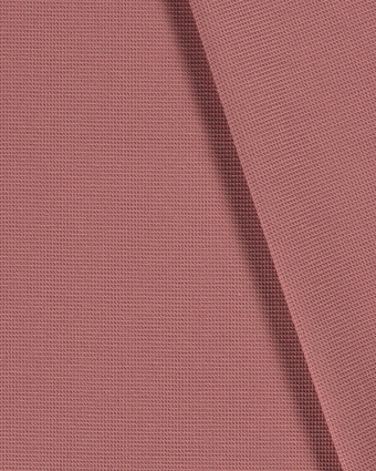 Tissu Mini Nid d'Abeille Vieux Rose - Mercerine