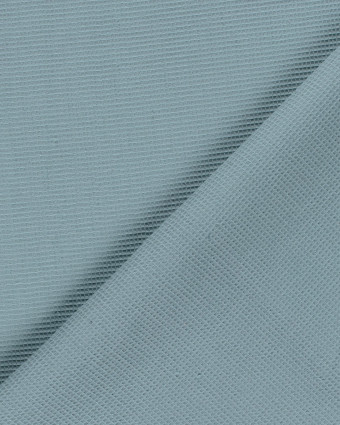 Tissu Mini Nid d'Abeille Bleu - Mercerine